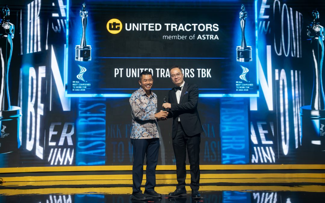 United Tractors Kembali Meraih Penghargaan HR Asia Best Companies To Work For In Asia 2026